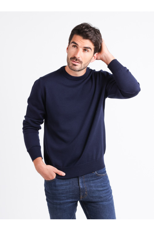 Pull laine mérinos · Maurice