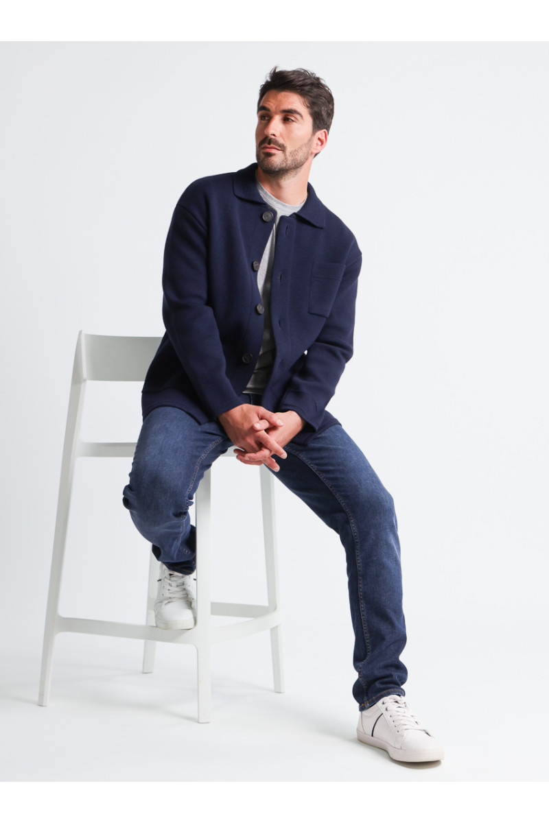 Veste en laine mélangée · Armand Lafrançaise