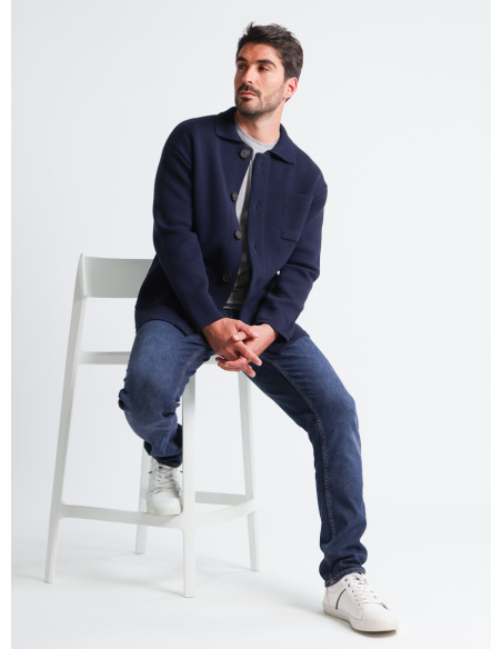 Veste en laine mélangée · Armand Lafrançaise