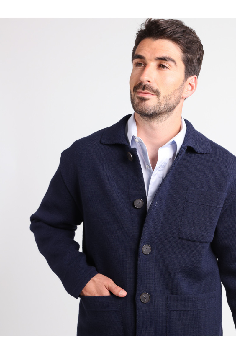 Veste en laine mélangée · Armand Lafrançaise