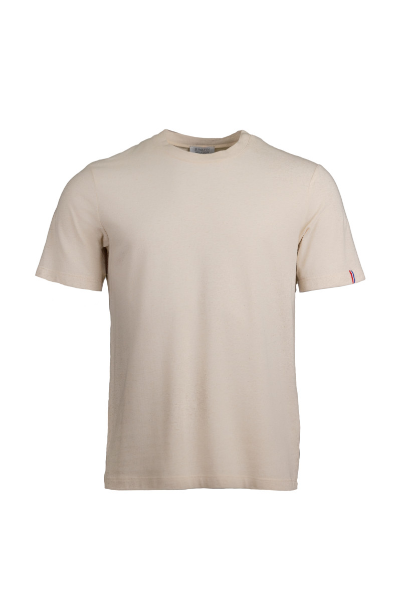 Tee-shirt coton et lin · Eugene Lafrançaise