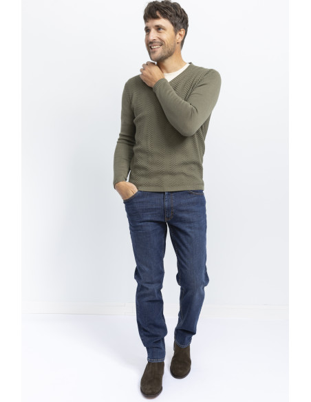 Pull chevrons · Fernand Lafrançaise