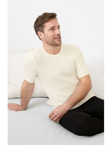 Tee-shirt thermique en laine · Firmin Lafrançaise