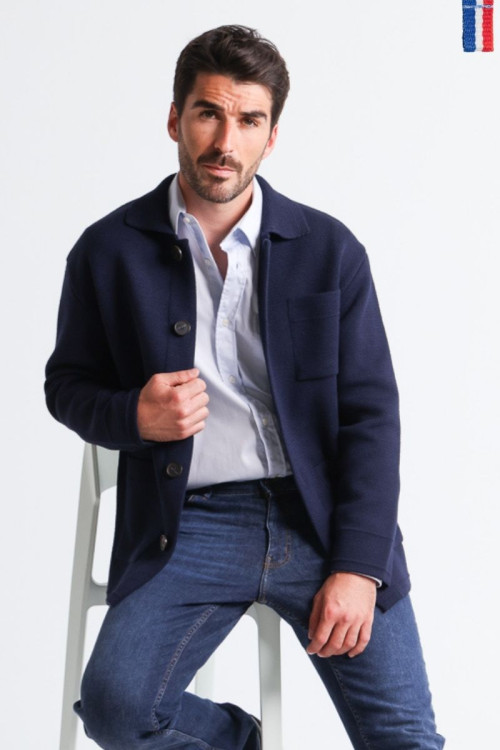 Veste en laine mélangée · Armand Lafrançaise