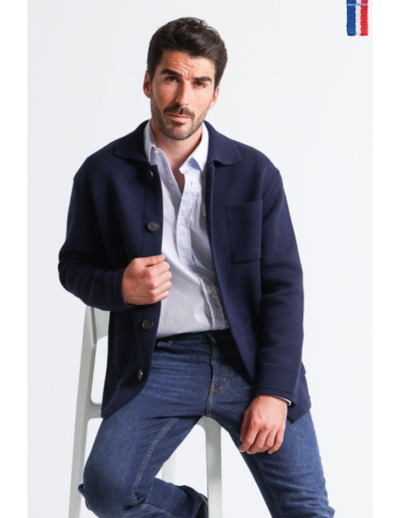 Veste en laine mélangée · Armand Lafrançaise