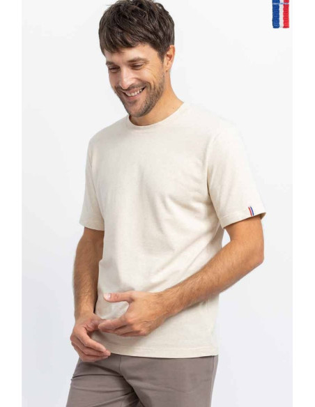 Tee-shirt coton et lin · Eugene Lafrançaise