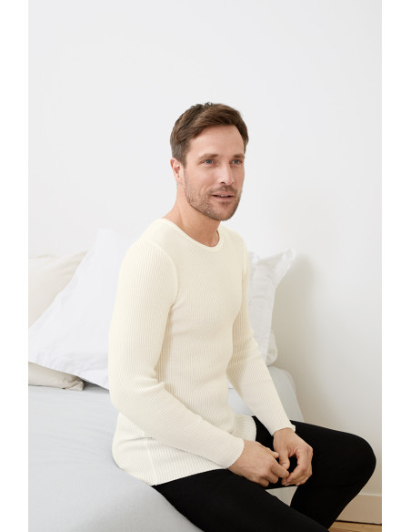 Tee-shirt thermique en laine · Jean Lafrançaise Tee-shirt thermique en laine · Jean Lafrançaise