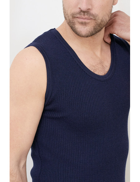 Débardeur thermique en laine · Marcel Lafrançaise