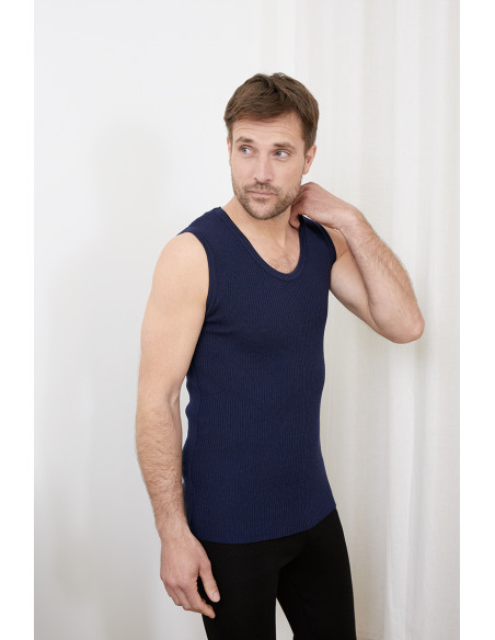 Débardeur thermique en laine · Marcel Lafrançaise