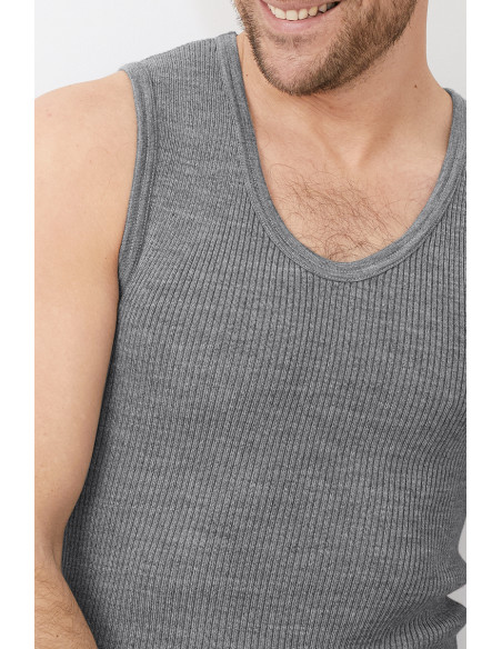 Débardeur thermique en laine · Marcel Lafrançaise