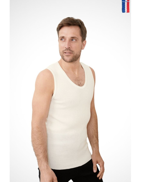 Débardeur thermique en laine · Marcel Lafrançaise