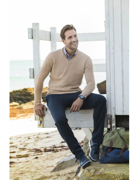 Pull chevrons · Fernand Lafrançaise