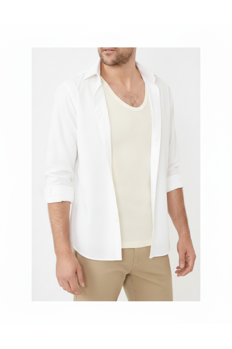 Débardeur thermique en laine · Marcel Lafrançaise