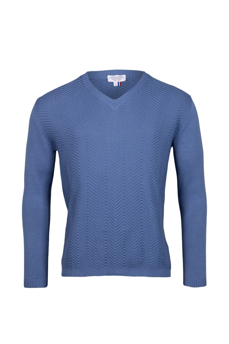 Pull chevrons · Fernand Lafrançaise