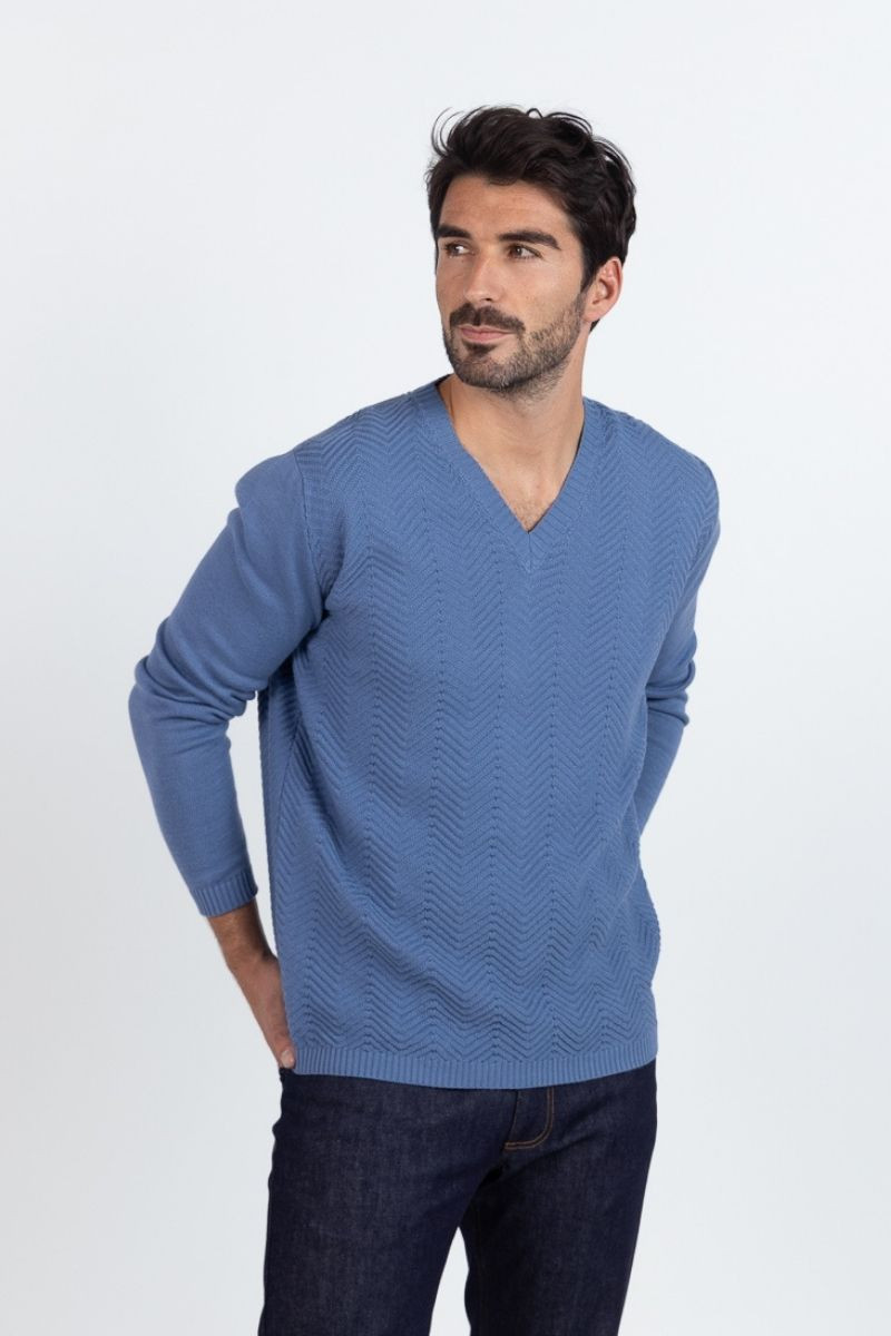 Pull chevrons · Fernand Lafrançaise