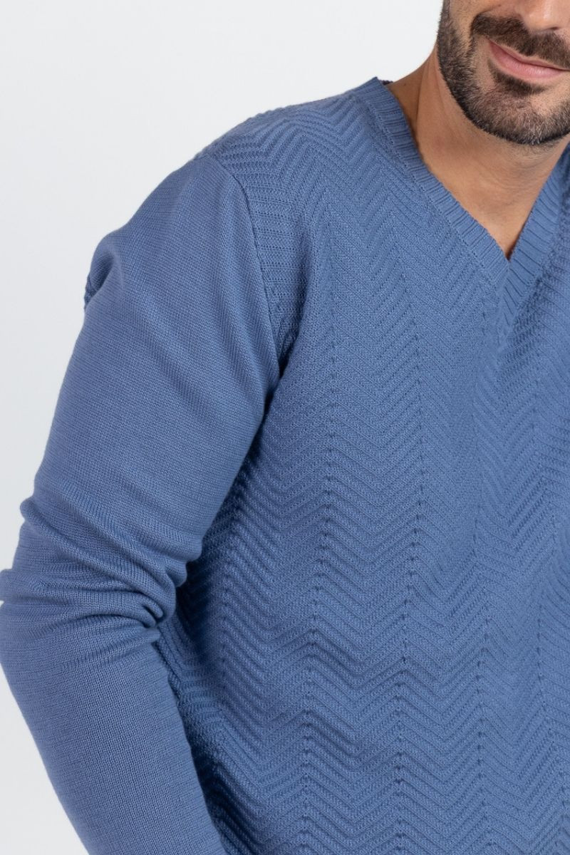 Pull chevrons · Fernand Lafrançaise