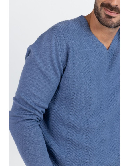 Pull chevrons · Fernand Lafrançaise