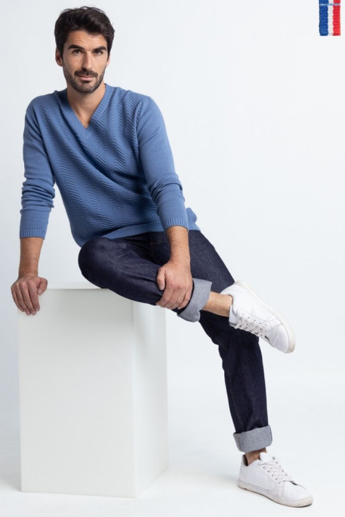 Pull chevrons · Fernand Lafrançaise