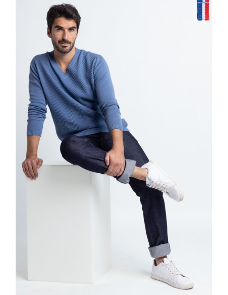 Pull chevrons · Fernand Lafrançaise