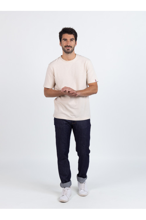 Tee-shirt coton et lin · Eugene Lafrançaise 2