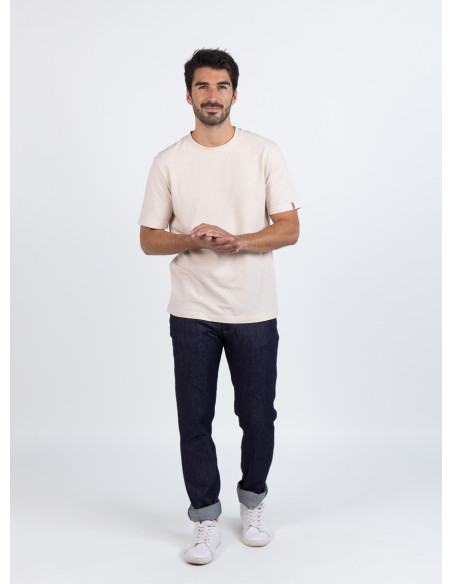 Tee-shirt coton et lin · Eugene Lafrançaise