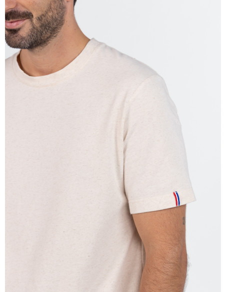 Tee-shirt coton et lin · Eugene Lafrançaise