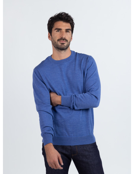 Pull col V laine mérinos · Camille Lafrançaise